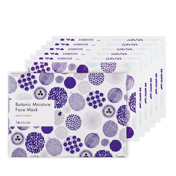 Sorabudo Botanic Moisture Face Mask (6 Sheets)