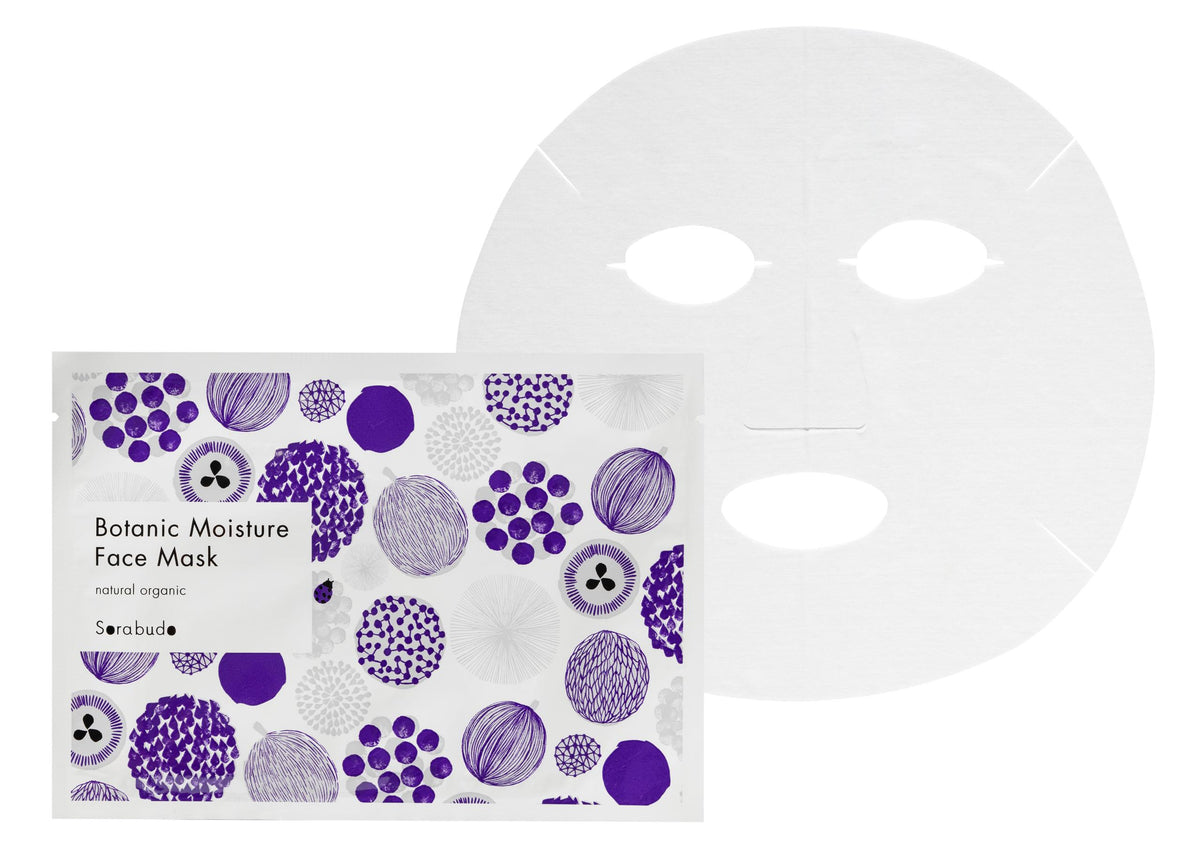 Sorabudo Botanic Moisture Face Mask (6 Sheets)