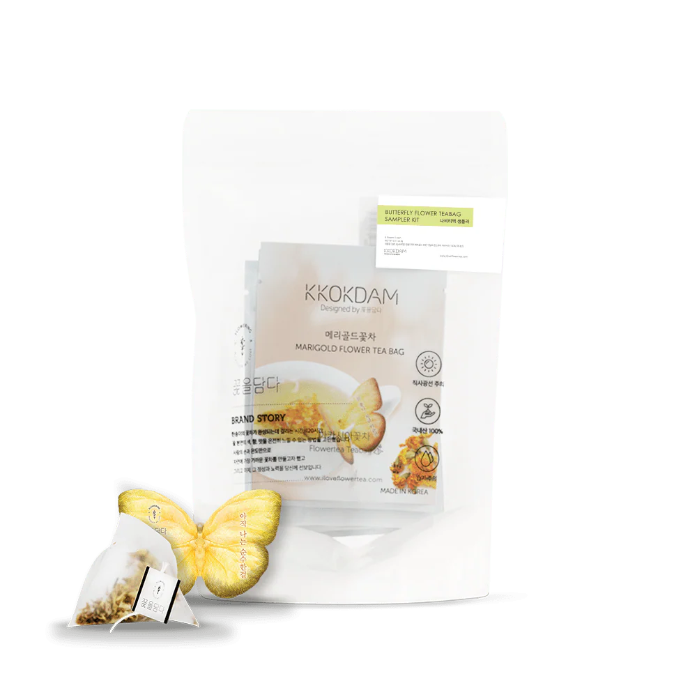 KKOKDAM Butterfly Tea Sampler Kit