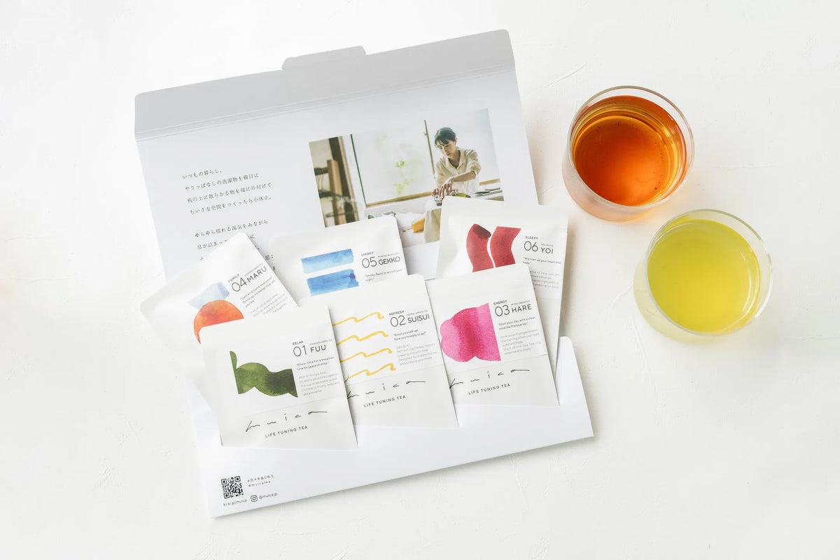 Muica Tea Gift Set (6 Blends of Tea)